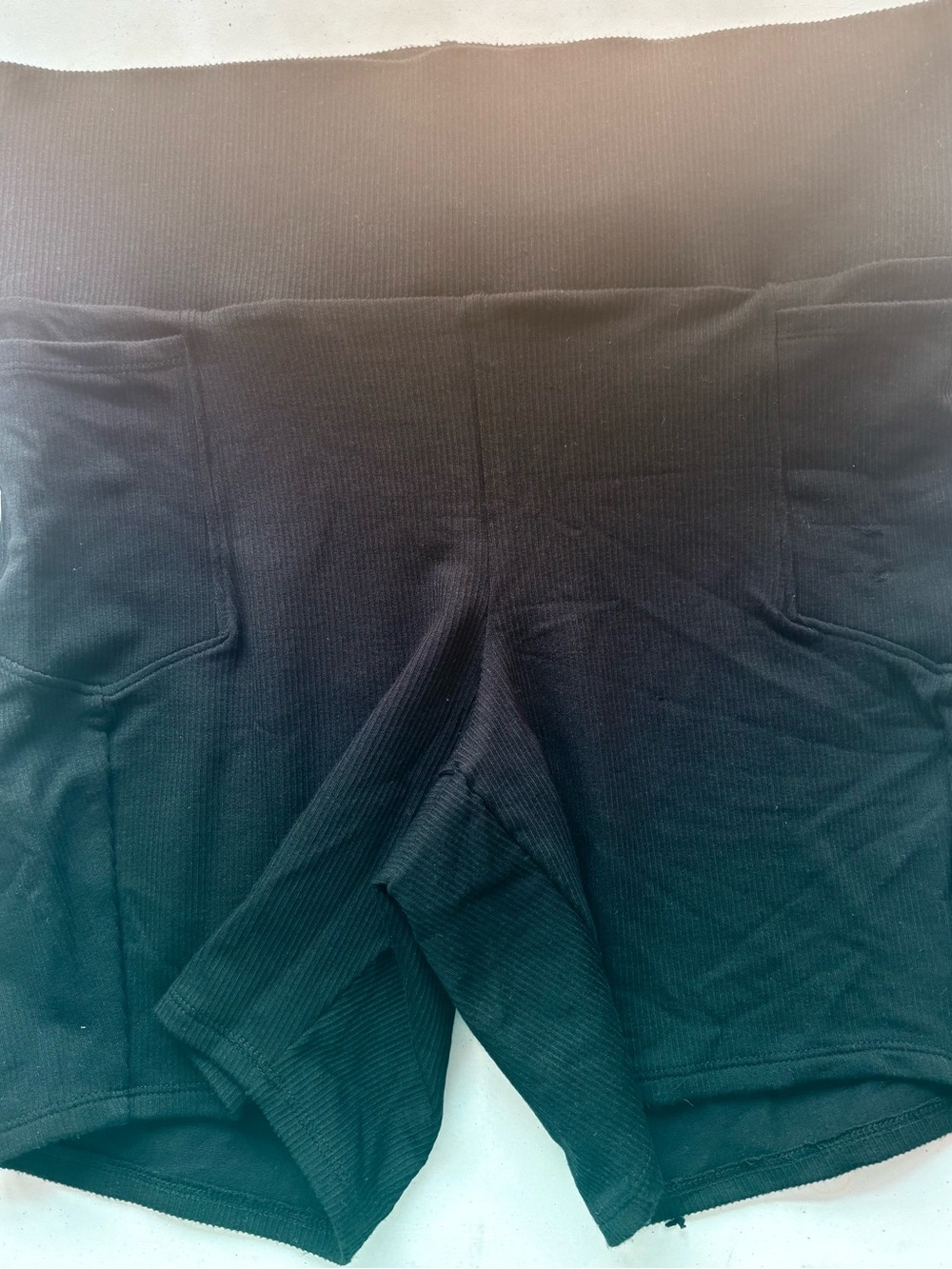 Torrid Tru 7 Performance Rib Biker Shorts Black Plus Size High Rise NWOT